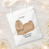 Shih tzu-Cartoon-Illustration Geschenktütchen (Ausgeschnitten)