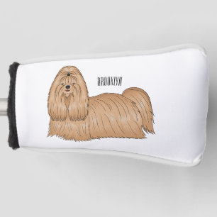 Shih tzu-Cartoon-Illustration Golf Headcover