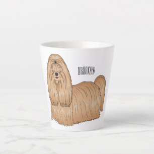 Shih tzu-Cartoon-Illustration Milchtasse
