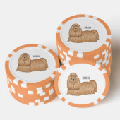 Shih tzu-Cartoon-Illustration Pokerchips (Stapel)