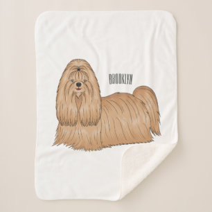 Shih tzu-Cartoon-Illustration Sherpadecke