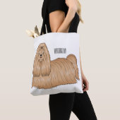 Shih tzu-Cartoon-Illustration Tasche (Von Nahem)