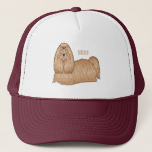 Shih tzu-Cartoon-Illustration Truckerkappe