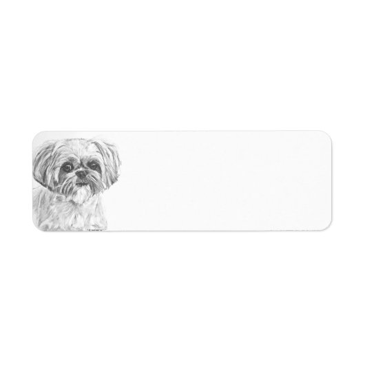 Shih Tzu Charcoal (Vorne)
