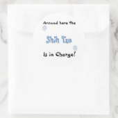 Shih Tzu Charge - Aufkleber (Tasche)
