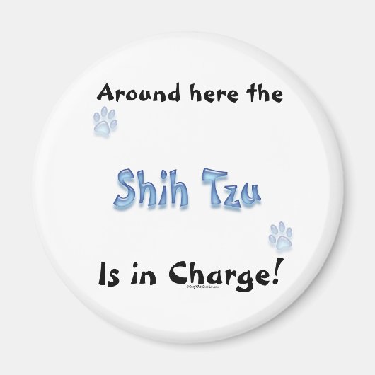 Shih Tzu Charge - Magnet (Vorne)
