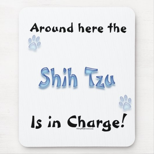 Shih Tzu Charge Mousepad (Vorne)