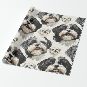 Shih Tzu Charm-Geschenkpapier Geschenkpapier