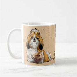 Shih Tzu Chocolate Mug – Cute Dog & Hot Cocoa  Kaffeetasse