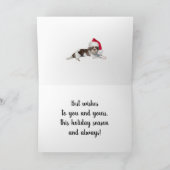Shih Tzu Christmas Dog Karte (Innenseite)