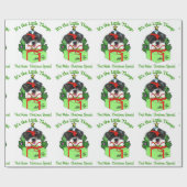 Shih Tzu Christmas Geschenkpapier (Flach)