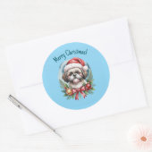 Shih tzu Christmas Sticker (Umschlag)