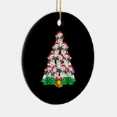 Shih Tzu Christmas Tree Dog Xmas Lover Keramik Ornament (Rechts)
