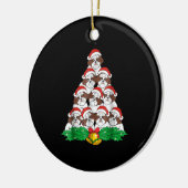 Shih Tzu Christmas Tree Dog Xmas Lover Keramik Ornament (Links)