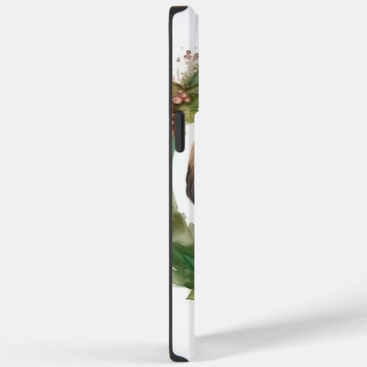 Shih Tzu Christmas Wreath Festivals Case-Mate iPhone Hülle (Rückseite / Rechts)