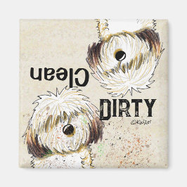 Shih Tzu Clean Geschirrspüler Magnet
