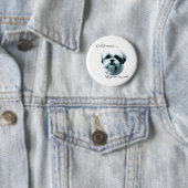 Shih Tzu Cold Nose Warmes Herz - Schaltfläche Button (Beispiel)