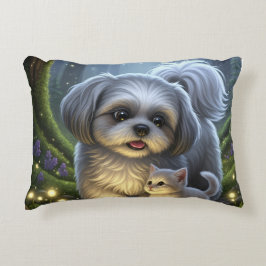 Shih tzu cushion dekokissen