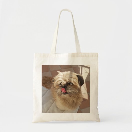 Shih Tzu cute dog tote bag Tragetasche (Vorne)