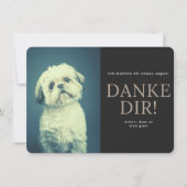 Shih Tzu Dankeskarte (Vorderseite)