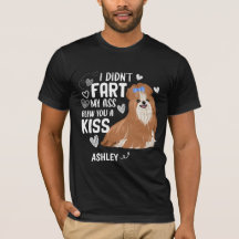 Shih tzu Didnt Furz Kiss Dog