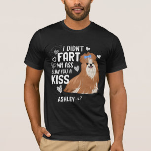 Shih tzu Didnt Furz Kiss Dog T-Shirt