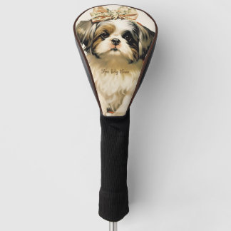 Shih Tzu Dog 001 - Odessa Leyendecker Golf Headcover
