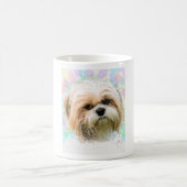 Shih Tzu Dog Aquarellmalerei Kaffeetasse (Mittel)
