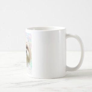 Shih Tzu Dog Aquarellmalerei Kaffeetasse