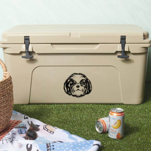 Shih Tzu Dog Aufkleber (Kühler)