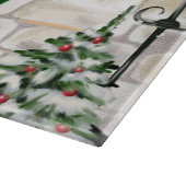 Shih Tzu Dog Christmas Schneidebrett (Ecke)