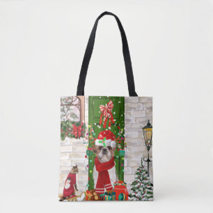 Shih Tzu Dog Christmas Tasche