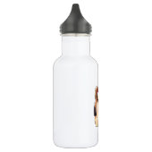 SHIH TZU DOG EDELSTAHLFLASCHE (Links)