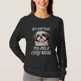 Shih Tzu Dog Eigentümer Art Design Meine BESTE FRE T-Shirt