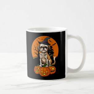 Shih Tzu Dog Halloween Kaffeetasse