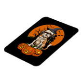 Shih Tzu Dog Halloween Magnet (Linke Seite)