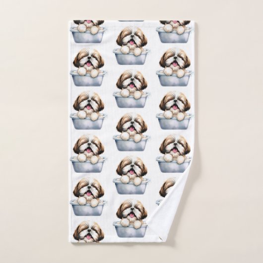 Shih Tzu Dog Handtuch (Handtuch)
