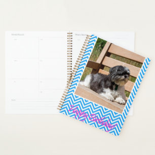 Shih Tzu Dog Happy Birthday Planer