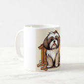 Shih Tzu Dog House  Kaffeetasse (Vorderseite Links)