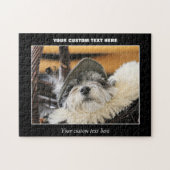 Shih Tzu Dog Jigsaw Puzzle (Horizontal)