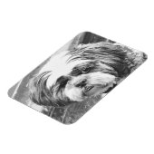 SHIH TZU DOG  MAGNET (Linke Seite)