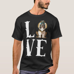 Shih Tzu Dog Mama Vater Liebe R T-Shirt