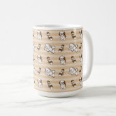 shih tzu dog pattern kaffeetasse (VorderseiteRechts)