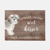 Shih tzu.Dog Personalisiert Dog Mat Fußmatte (Vorderseite)