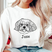 Shih Tzu Dog Personalisiert Pet Lover Sweatshirt