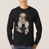 Shih Tzu Dog Pet Welpe für Besitzer Shihtzu Niedli T-Shirt (Vorderseite)