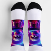 shih tzu dog piano spielen socken (Oben)