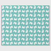 Shih-Tzu Dog Puppy Long Hair Geschenkpapier (Flach)