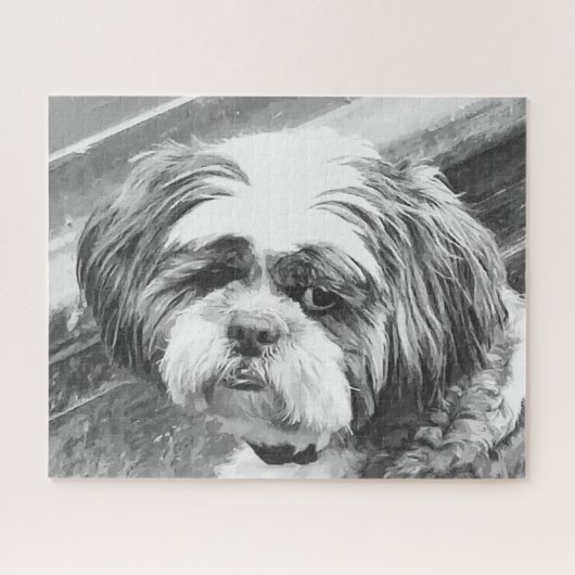 SHIH TZU DOG PUZZLE (Horizontal)