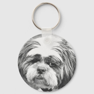 SHIH TZU DOG SCHLÜSSELANHÄNGER
